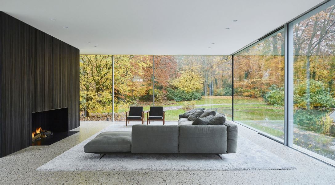 Acoustically refined interior with balanced sound and sleek design